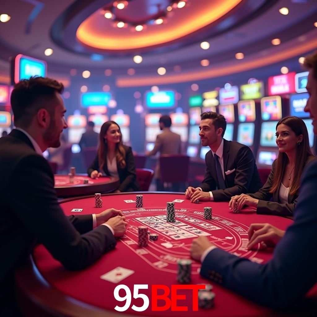 A Experiência Imersiva dos Cassinos Ao Vivo no 95bet
